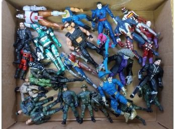 Lot Of Assorted Toy Figures