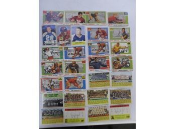 Vintage Football Cards Lot Of 29