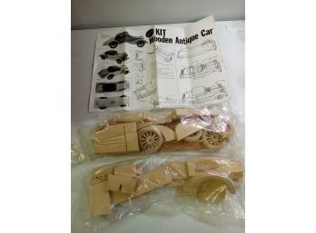 Wooden Antique Car Kit