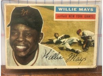 1950s Willie Mays Card