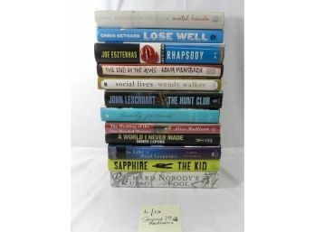 (Lot Of 12) Signed First Edition Hardcovers