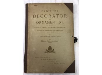 The Practical Decorator And Ornamentist Design Folio - Ex-Lib And Stamped/Punched!