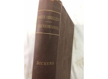 Martin Chuzzlewit / American Notes / Pictures From Italy.  By Charles Dickens. Exchange Printing Co, Undated.