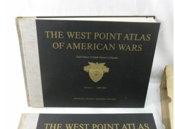 West Point Atlas Of American Wars / 2 Volumes In Slipcase