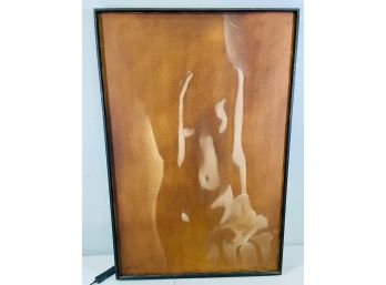 Paul Gotts Signed Oil Of Nude Woman