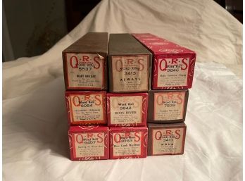 Player Piano Rolls QRS
