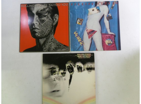 Vinyl Records 33Lp Lot Of 3 Rolling Stone
