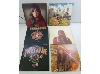 Vinyl Records 33Lp Lot Of 6 'Melanie'
