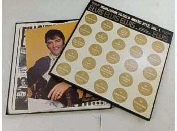 Vinyl Records 33Lp 'elvis Worldwide 50 Gold Award Hits, Vol.1' 4 Record Boxed Set