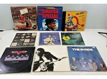 Lot Of 9, 33Lp Vinyl Records Various Artists