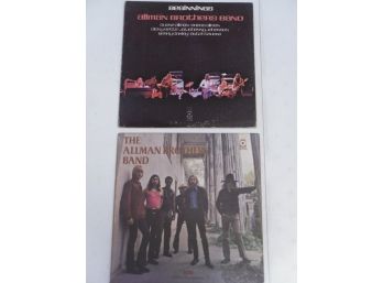 Lot Of 2 Vinyl Records 33Lp: Allman Brothers