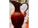 Pottery Barn Red Clay Pitcher