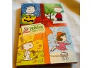 Peanuts Gang MetLife Bag And Hat With Books, Dvd And Snoopy Stuffed Animals