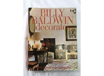 Billy Baldwin Decorates, By Billy Baldwin. Published By Chartwell Books, Secaucus NJ, 1972.