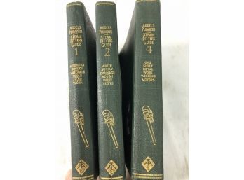 Audels Plumbers And Steam Fitters Guide /  Volumes 1,2 & 4 / Theo. Audel & Co, New York, 1925-1926