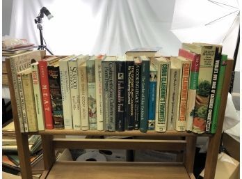 Shelf Lot Of Cookbooks - Many Vintage And Most Hardcover
