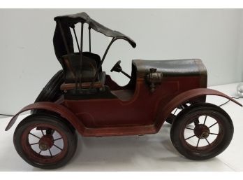 20' Large Pressed Steel Toy Vintage Automobile