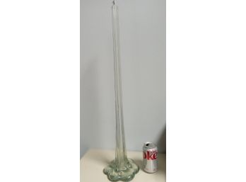 28' Tall Glass Vase