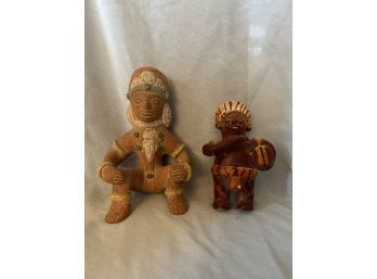 Clay Figures Made In Mexico