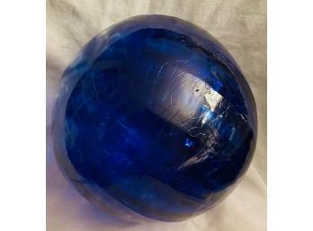 Large Blue Glass Gazing Ball