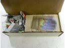 Box Of Marvel Trading Cards With Some Empty Wrappers