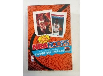 1991-1992 Series II NBA HOOPS Basketball Cards In Unopened & Sealed Box