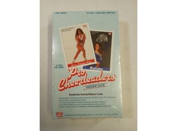 Lime Rock Pro Cheerleaders Preview Issue Cards 12 Card Foil Packs, Unopened Sealed Box