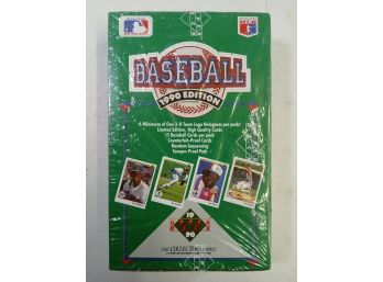 The Collector's Choice 1990 Edition 3-D Team Logo Holograms & Baseball Cards New Sealed Box