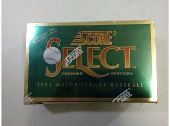 Score Select Premier Edition 1993 Major League Baseball Cards New In Sealed Box