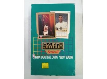 Skybox Series II NBA Basketball Cards 1990-'91 Season 36packs 15 Per Pk. New Sealed Box