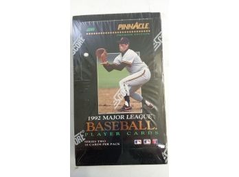 PinnAcle Premier Edition 1992 Major League Baseball Player Cards Series 2 New Sealed Box 16 Cards Per Pack