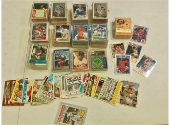 Lot Of Various Sports Cards In Clear Cases In Good Condition