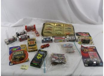 Lot Of Small Racing Cars - Many In Original Packaging
