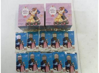 Beauty And The Beast - Two Sealed Retail Boxes And 10 Loose Packs!