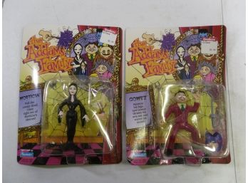 (Lot Of 2) Adams Family Carded Figures - Playmates