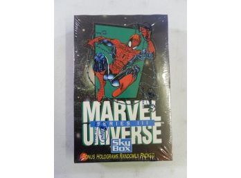 Marvel Universe Series III Trading Cards - Sealed Retail Box