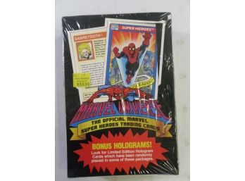 WOW! L@@K!!!   Marvel Universe Impel Trading Cards - Sealed Retail Display Box