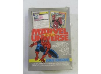 Marvel Universe Series II Trading Cards - Impel - Sealed Retail Box (#2)