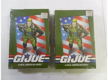 (Lot Of 2) G.I. Joe Official Trading Cards - Impel - Sealed Retail Boxes