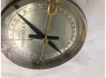 Rare Antique Compass, Tokyo Japan, Brass