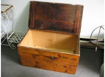 Nice (Vintage?) Chest With Old Wood