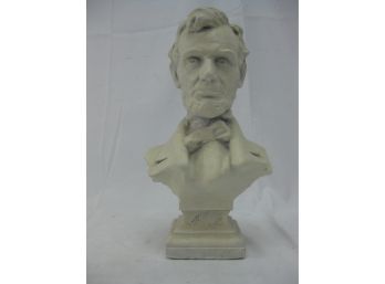 Plaster Bust Of Lincoln