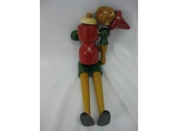Wooden Pinocchio Doll
