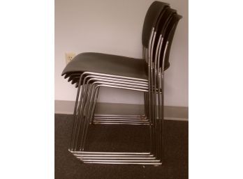 (Lot Of 5) David Rowland Stacking Chairs / Circa 1977