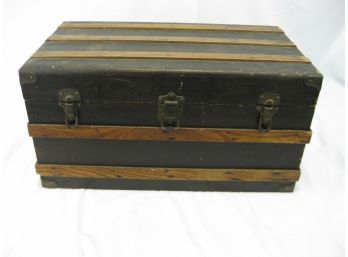 VERY Nice Antique Doll / Miniature Steamer Chest