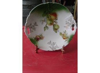 Decorative Plate With Brass Stand