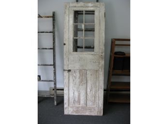 Antique Door With Window