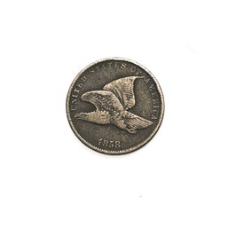 1858 FLYING EAGLE CENT / PENNY US COIN
