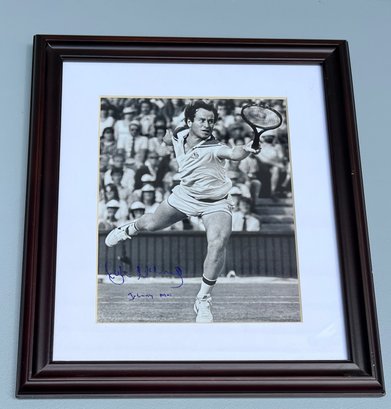 Photo Reproduction Of Signed Photograph By John Mcenroe