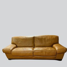 Roche Bobois Leather Sleeper Sofa